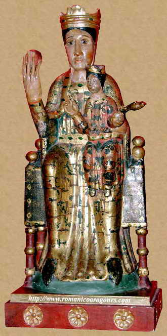 VIRGEN ROMÁNICA DE LALIENA